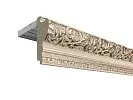 Прямой багетный карниз "Витория" Слоновая кость